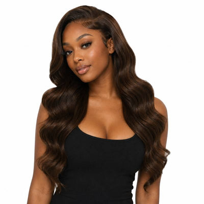 Medium Brown Body Wave Human Hair Bundles