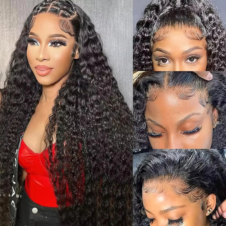 Kinky Curly Glueless Hair Lace Wig - JoySky Hair