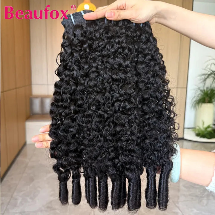Burmese Curly Human Hair Bundles
