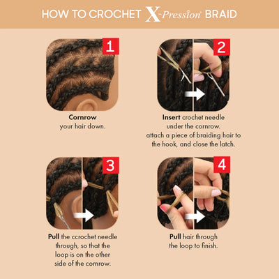 Outre Crochet Braids X-Pression Twisted Up 3X Springy Afro Twist 24"