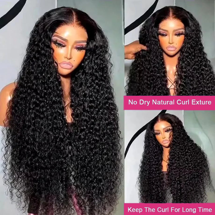 Kinky Curly HD Lace Human Hair Wig