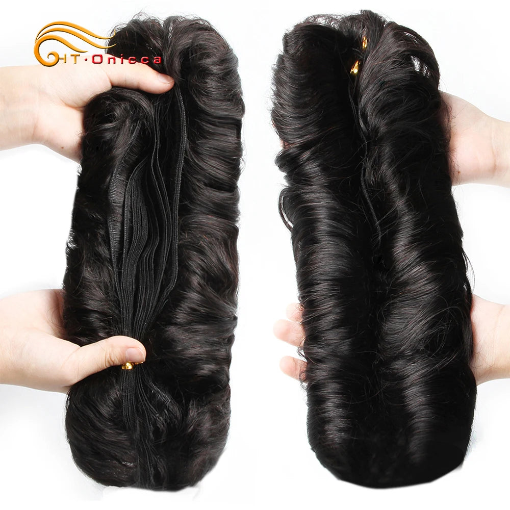 Short Curly Human Hair Bundles - JoySky Hair