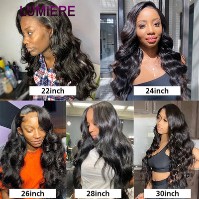 Body Wave100% Raw Virgin Human Hair Bundles Deal Brazilian Hair Weave Bundles 1/3/4 PCS Hair Weave Extensions 8-30" Double Weft