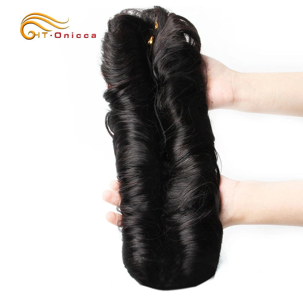 Short Curly Human Hair Bundles - JoySky Hair