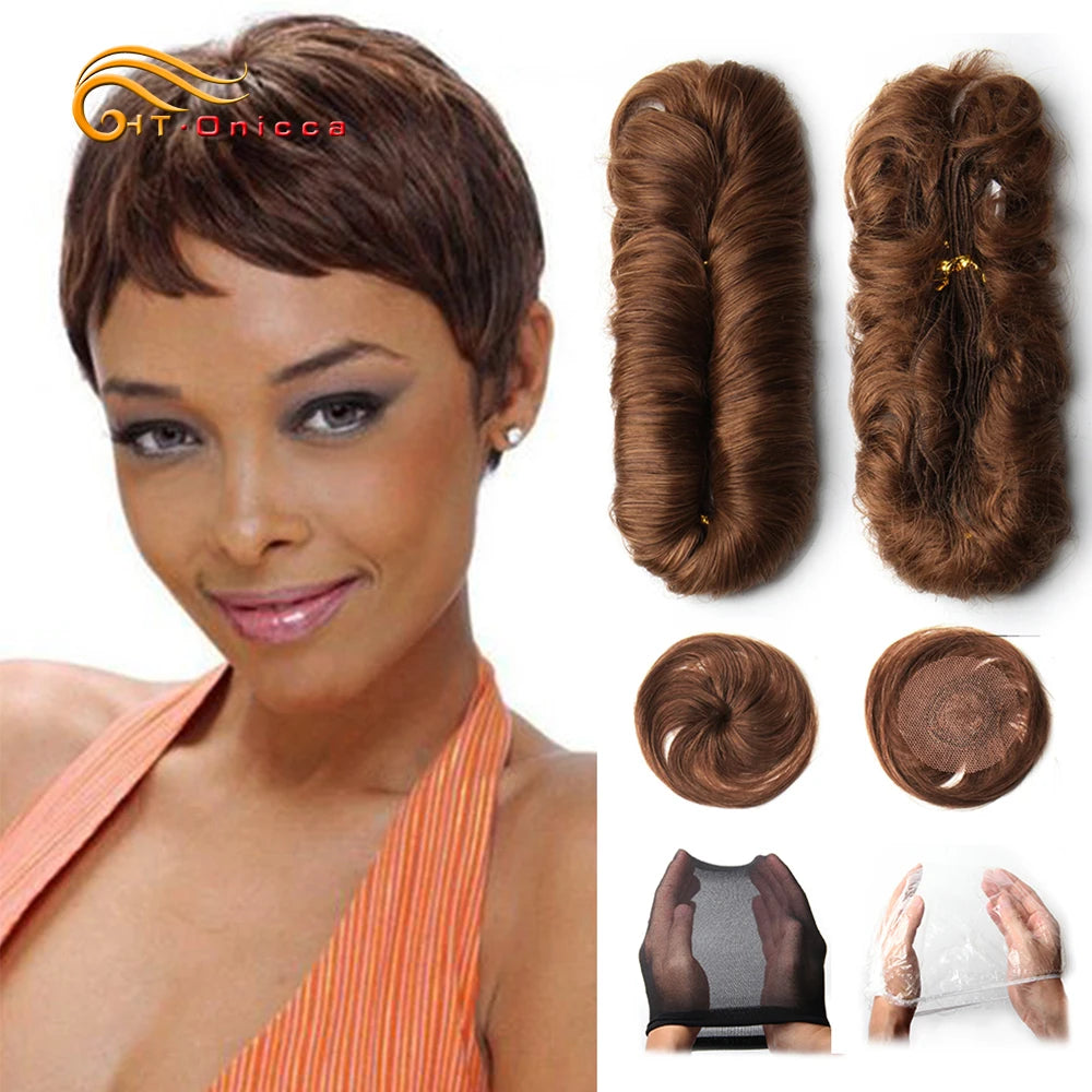 Short Curly Human Hair Bundles - JoySky Hair