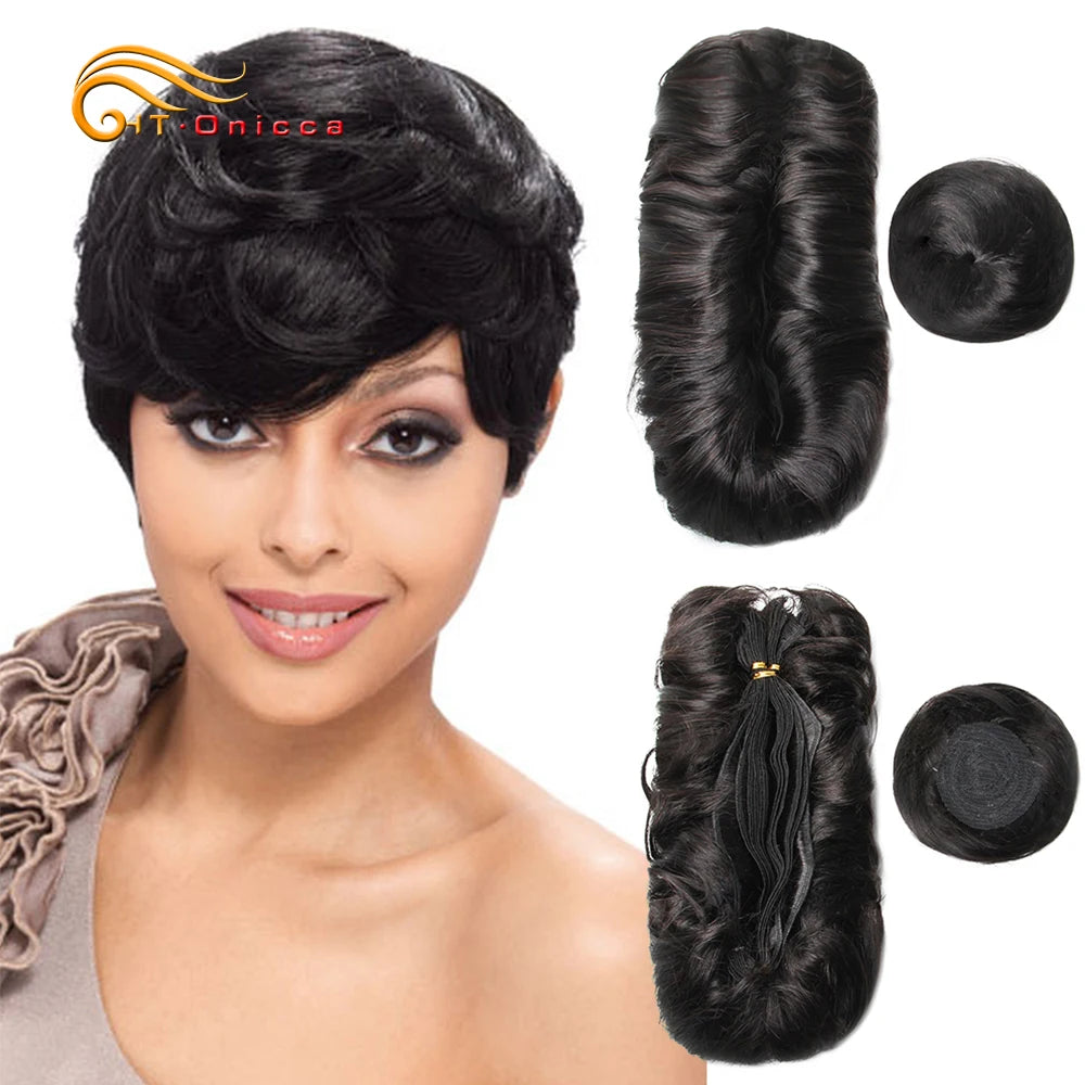 Short Curly Human Hair Bundles - JoySky Hair