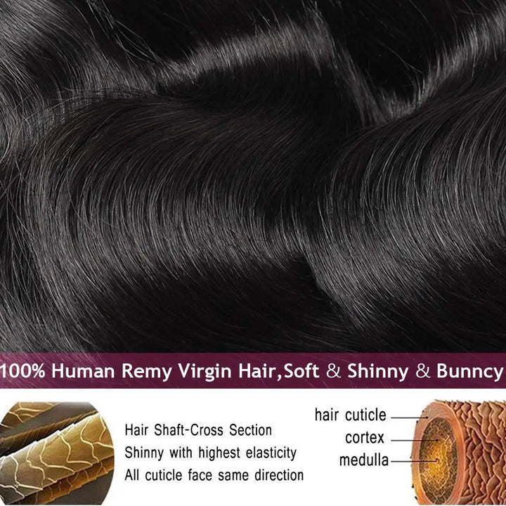 Body Wave Human Hair Bundles - JoySky Hair