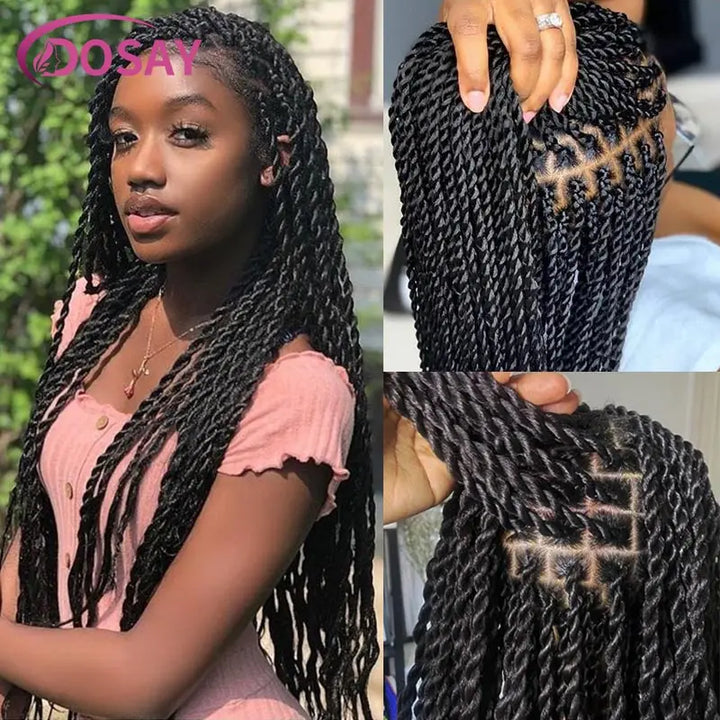 Twist Braided Full Lace Synthetic Wig