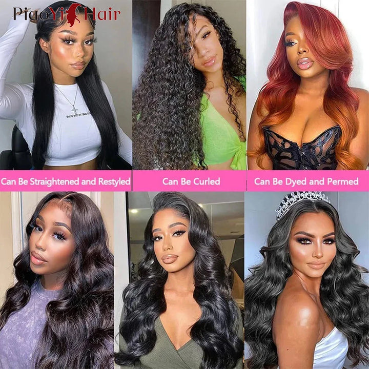 Body Wave Human Hair Bundles with Lace Closure