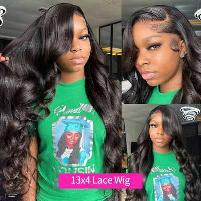 Body Wave Human Hair Wigs For Black Women 40 Inch Lace Front Human Hair Wig Brazilian Pre Plucked 13x4 13x6 Hd Lace Frontal Wig