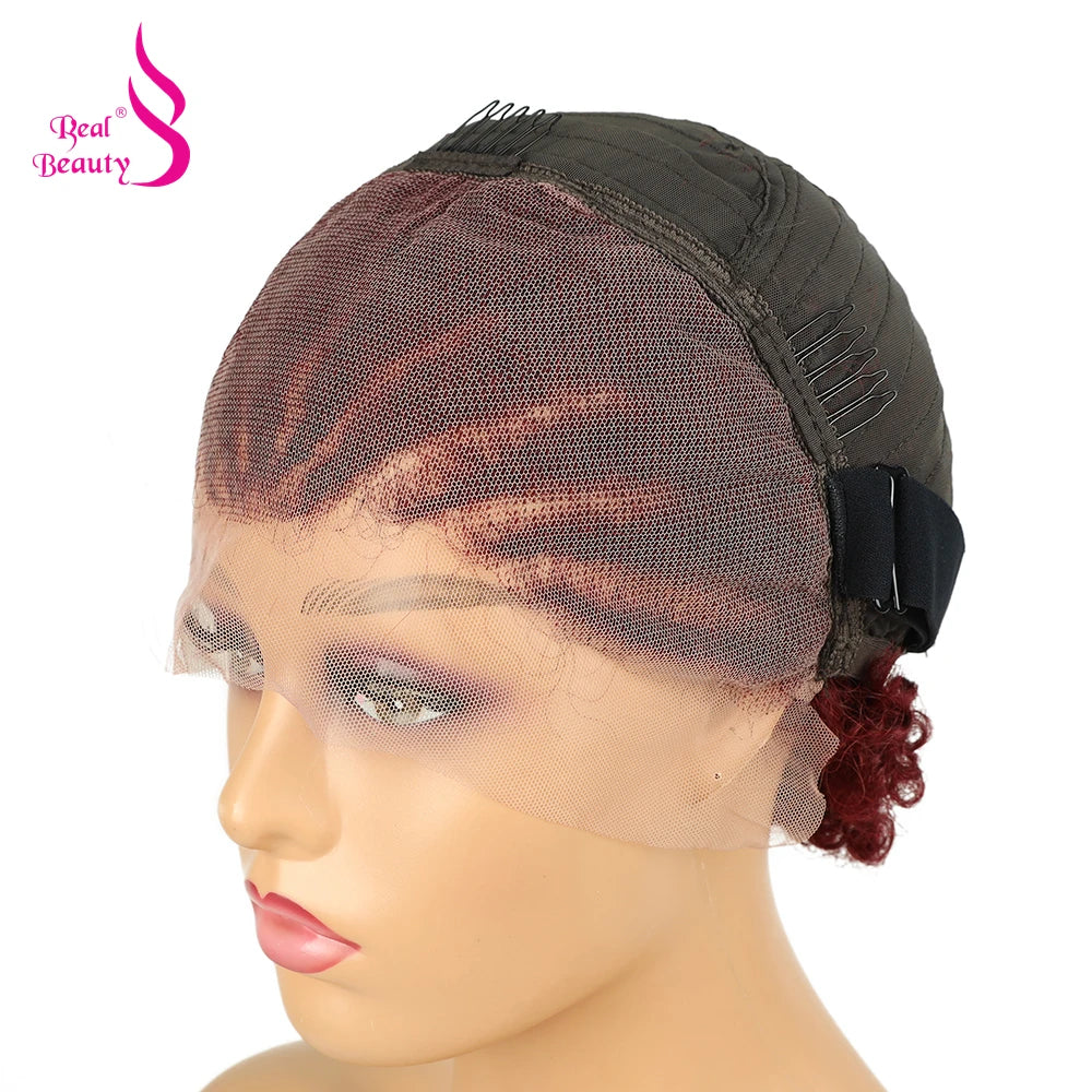 Afro Kinky Curly Braided Lace Front Wig - JoySky Hair