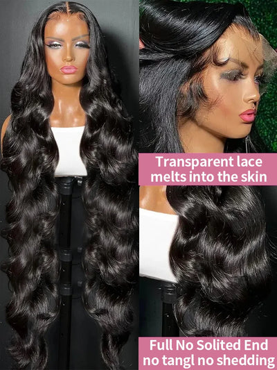 Body Wave Glueless Full Lace Human Hair Wigs For Black Women Lace Wig With Baby Hair Brazilian Virgin Lace Front Human Hair Wigs