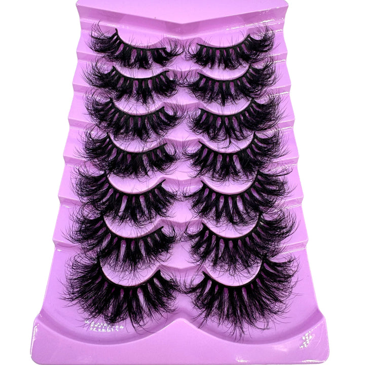 3D Fluffy Long Lashes – 7 Pairs