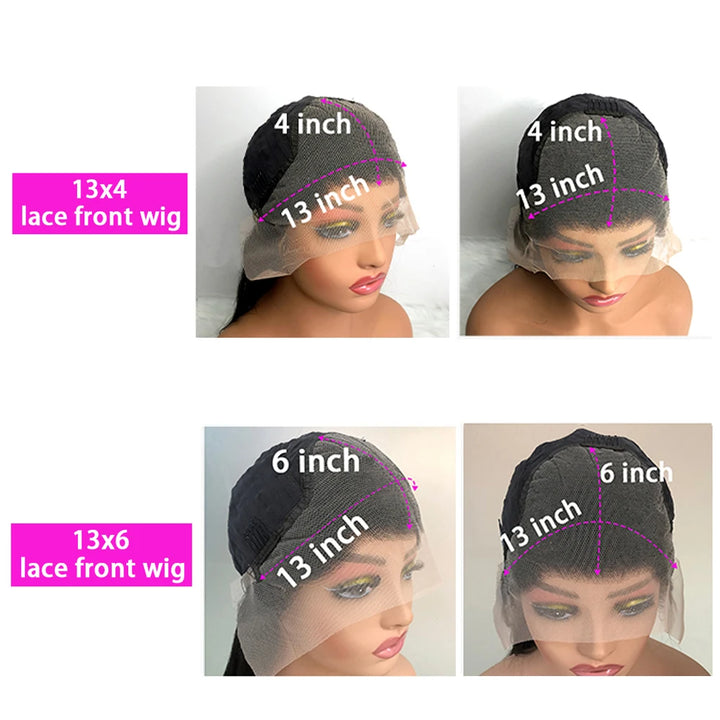 Bone Straight HD Lace Human Hair Wig