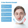 EMS Facial Massager V-Line Lift Up Belt Red Blue Light Face Slimming Vibration Massager Face Lifting Device Reduce Double Chin