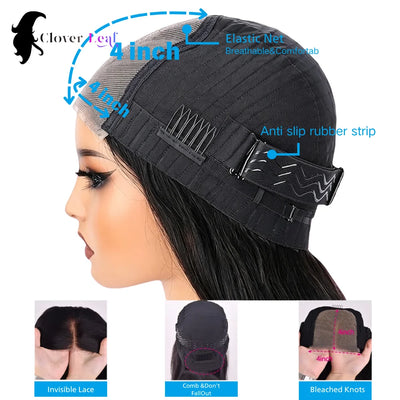 Glueless Straight Bob Human Hair Wigs,13x6 Lace Front Wear And Go Wig,180 Density,10–16 Inch,100% Brazilian Remy Short Wigs For Black Women,Clearance Cheap Lace Wigs,Smooth Straight Texture Easy Styling For Daily Use Women