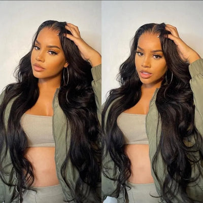 Body Wave Human Hair Wigs 100% Human Hair Quality 13X6 Hd Lace Frontal Wig 250 Density Brazilian Original 40Inch Lace Front Wigs