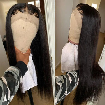 Lekker Straight 13x1 T Part Lace Front Human Hair Wig