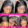 360 Lace Front Human Hair Wigs Brazilian Straight