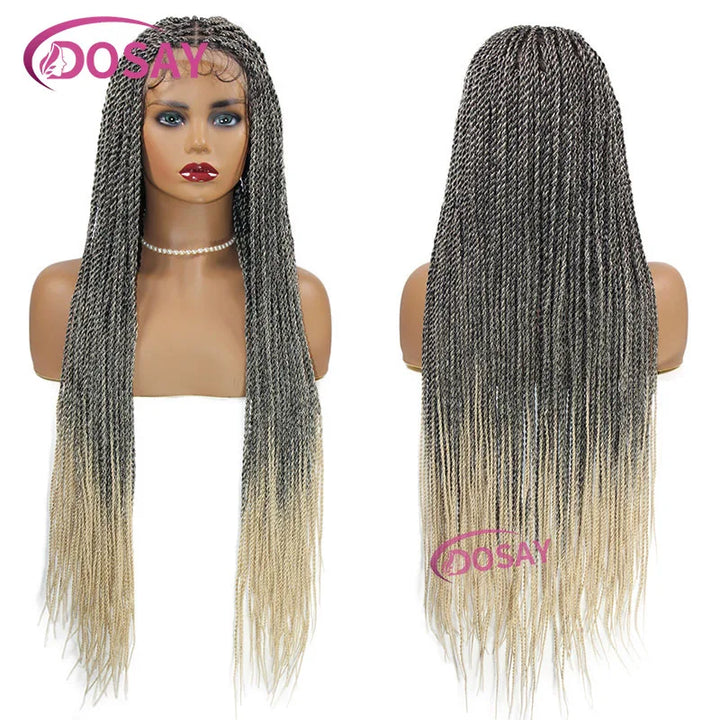 Twist Braided Full Lace Synthetic Wig