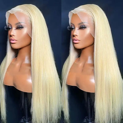 613# HD Lace Frontal Wig 13X4 HD Lace Straight Lace Front Wig Human Hair 30 40 Inches 200% Density Brazilian Hair Wigs For Women