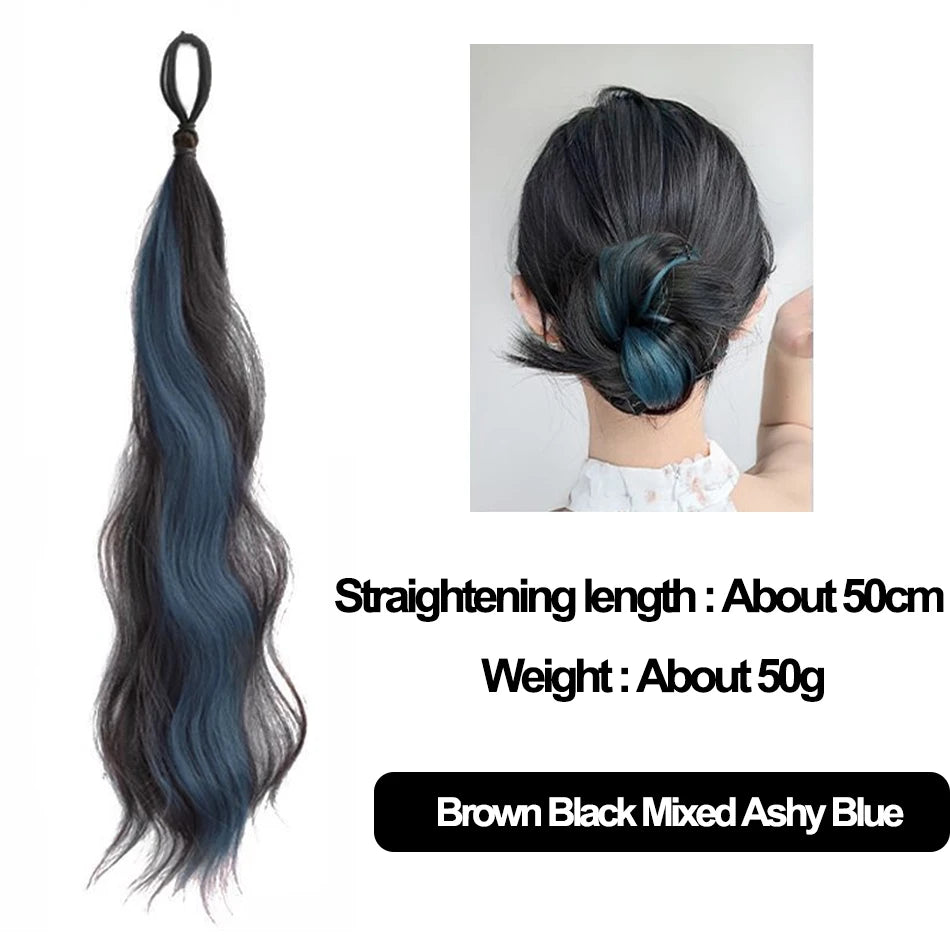 Curly Hair Bun Extension – Volumizing Hair Piece - JoySky Hair