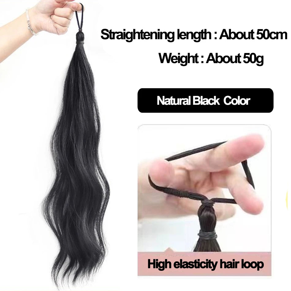 Curly Hair Bun Extension – Volumizing Hair Piece - JoySky Hair