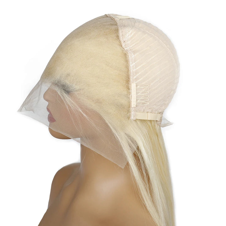 Blonde Straight Bob Lace Front Human Hair Wig