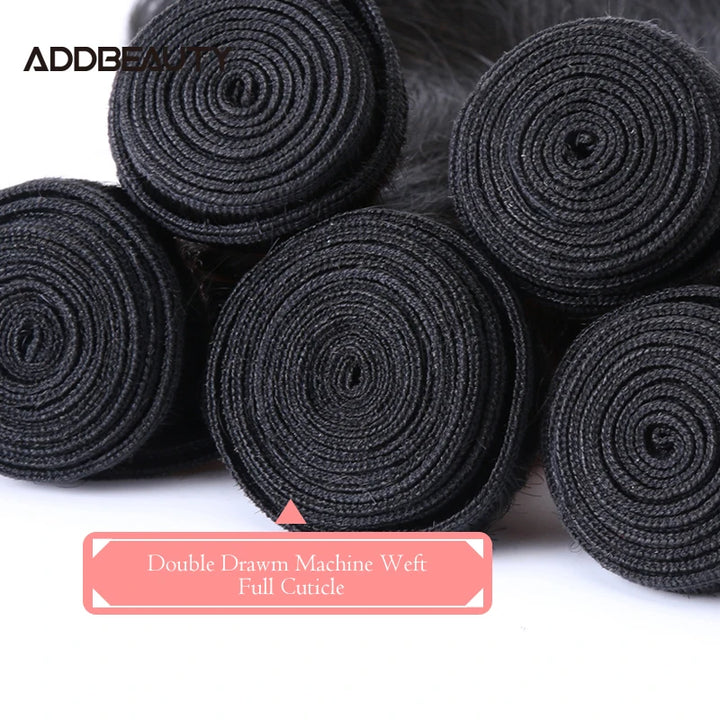 Natural Wave Human Hair Bundles – Soft & Full - JoySky Hair