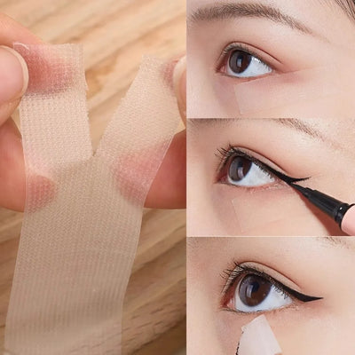 New 8M/Roll PE Facial Tape Professional Lift Wrinkles Cosplay Makeup Tape Transparent Beauty Makeup Tool V-Line Face Lift Tape