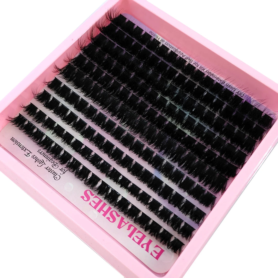 5D Fluffy Lash Clusters – 10–18mm