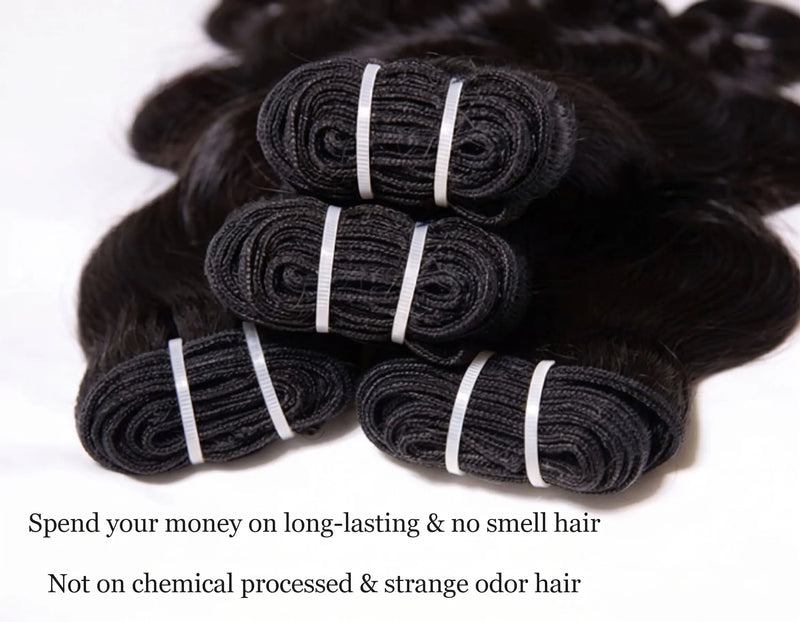 100% Quality 16A Straight Human Hair Bundles 30 34 Inch Brazilian Real Remy Weave Hair Unprocessed Double Weft Raw Hair Bundles Extensions Natural Black