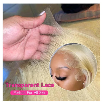 613# HD Lace Frontal Wig 13X4 HD Lace Straight Lace Front Wig Human Hair 30 40 Inches 200% Density Brazilian Hair Wigs For Women