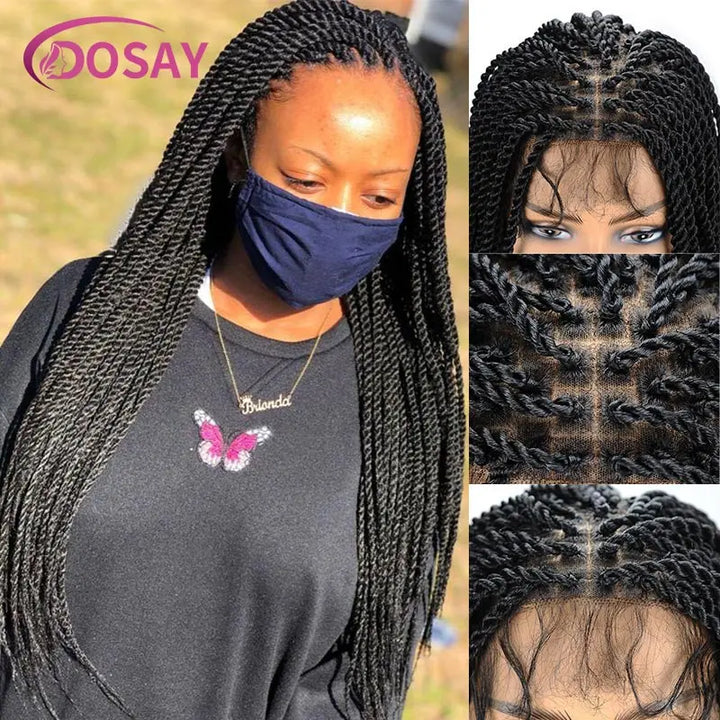 Twist Braided Full Lace Synthetic Wig
