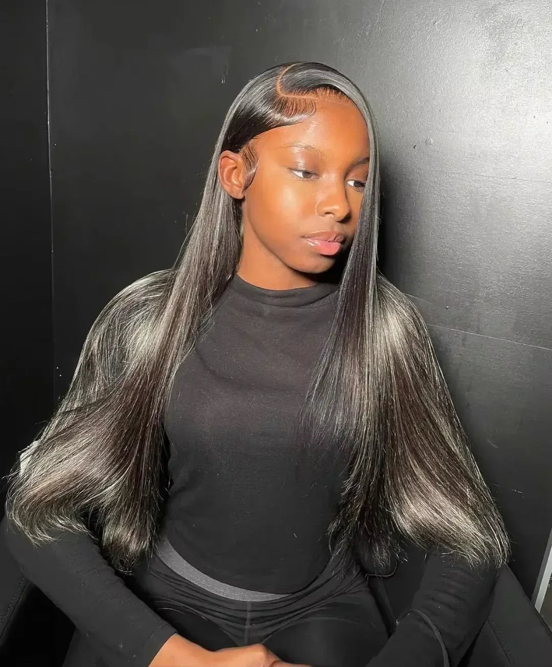 Bone Straight HD Lace Glueless Hair Wig - JoySky Hair