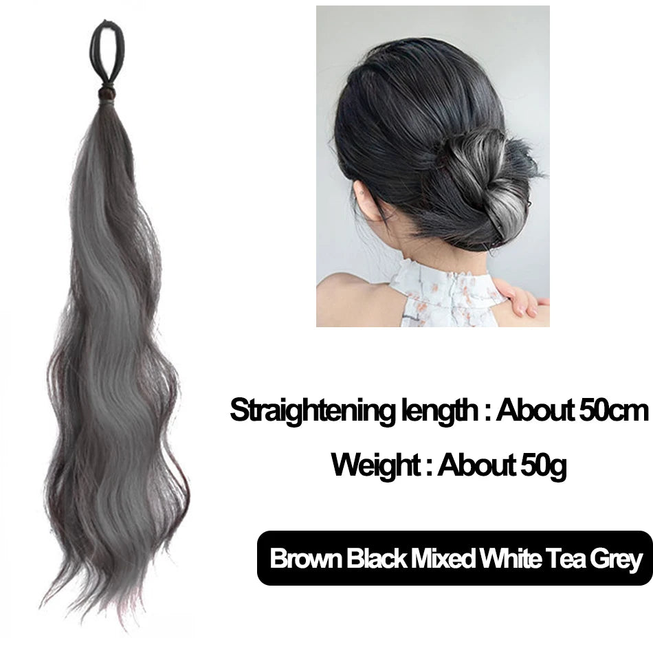 Curly Hair Bun Extension – Volumizing Hair Piece - JoySky Hair