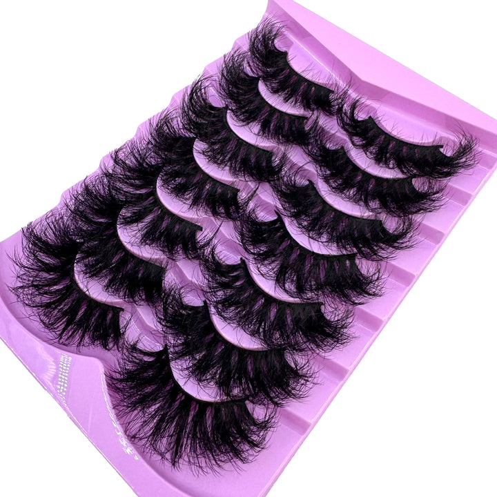 3D Fluffy Long Lashes – 7 Pairs
