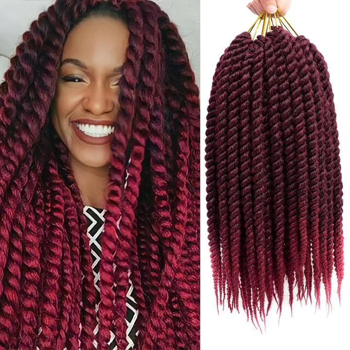 22-Inch Havana Twist Pre-Looped Crochet Hair – 3 Packs