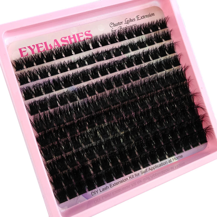 5D Fluffy Lash Clusters – 10–18mm