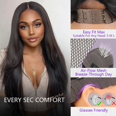 10A Ginger Brown Highlight Body Wave Lace Front Closure Wigs Human Hair 5x5 Pre-cut Lace Glueless Wig Ombre Ginger Orange #4/350