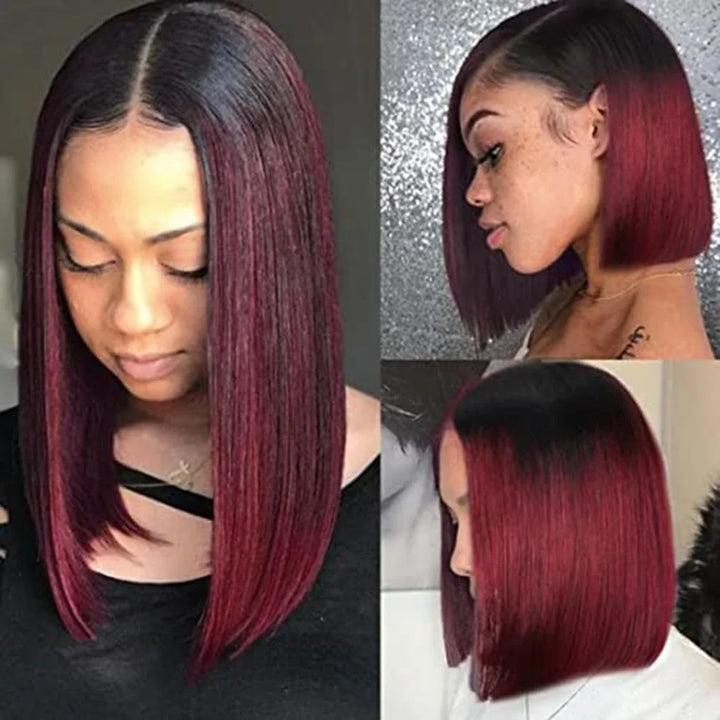 Straight Burgundy Hair Bundles - JoySky Hair