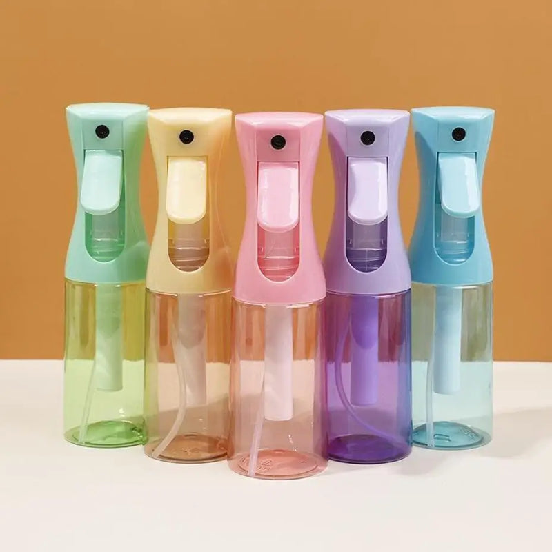 New Portable Travel Spray Bottle 200/300ML High Pressure Continuous Mist Bottle Reusable Beauty And Plant Watering Supplies