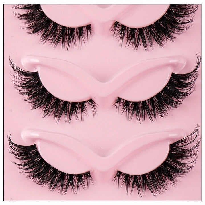 Cat Eye Winged Lashes – 15 Pairs