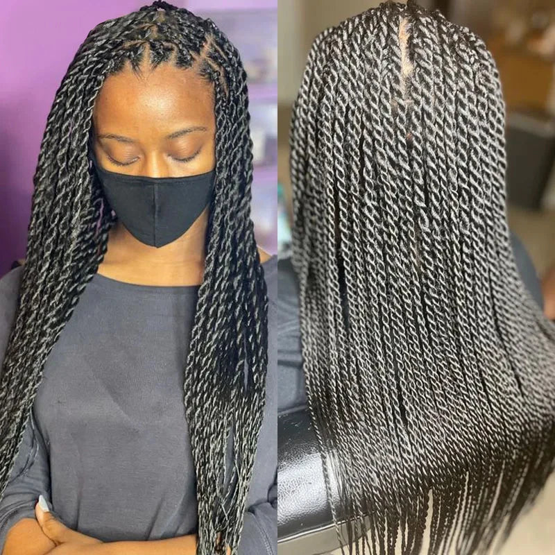 Twist Braided Full Lace Synthetic Wig