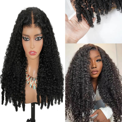 Burmese Curly Human Hair Human Hair Wigs 30 40 Inch Burmese Curly Wig Human Hair  13x4 13X6 Hd Transparent Lace Front Wig Vietnamese Raw Human Hair 200% 220% Density