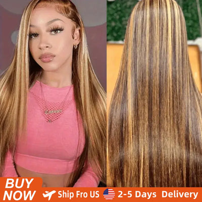 40 Inch 360 Full Lace Wig Bone Straight Human Hair Wigs 13x6 Transparent Lace Frontal Wig Human Hair Brazilian Pre Plucked Wig