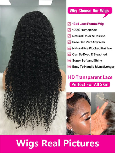 Local Hits In Local Shipping 13x6 Curly Human Hair Wigs 100% Malaysia Human Hair Content Lace Wigs On Clearance Sale Items For Women