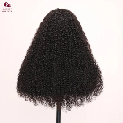 7X5 Bye Bye Knots Curly Glueless Human Hair Wig without Glue Transparent HD Lace Front Brazilian Human Hair Wig