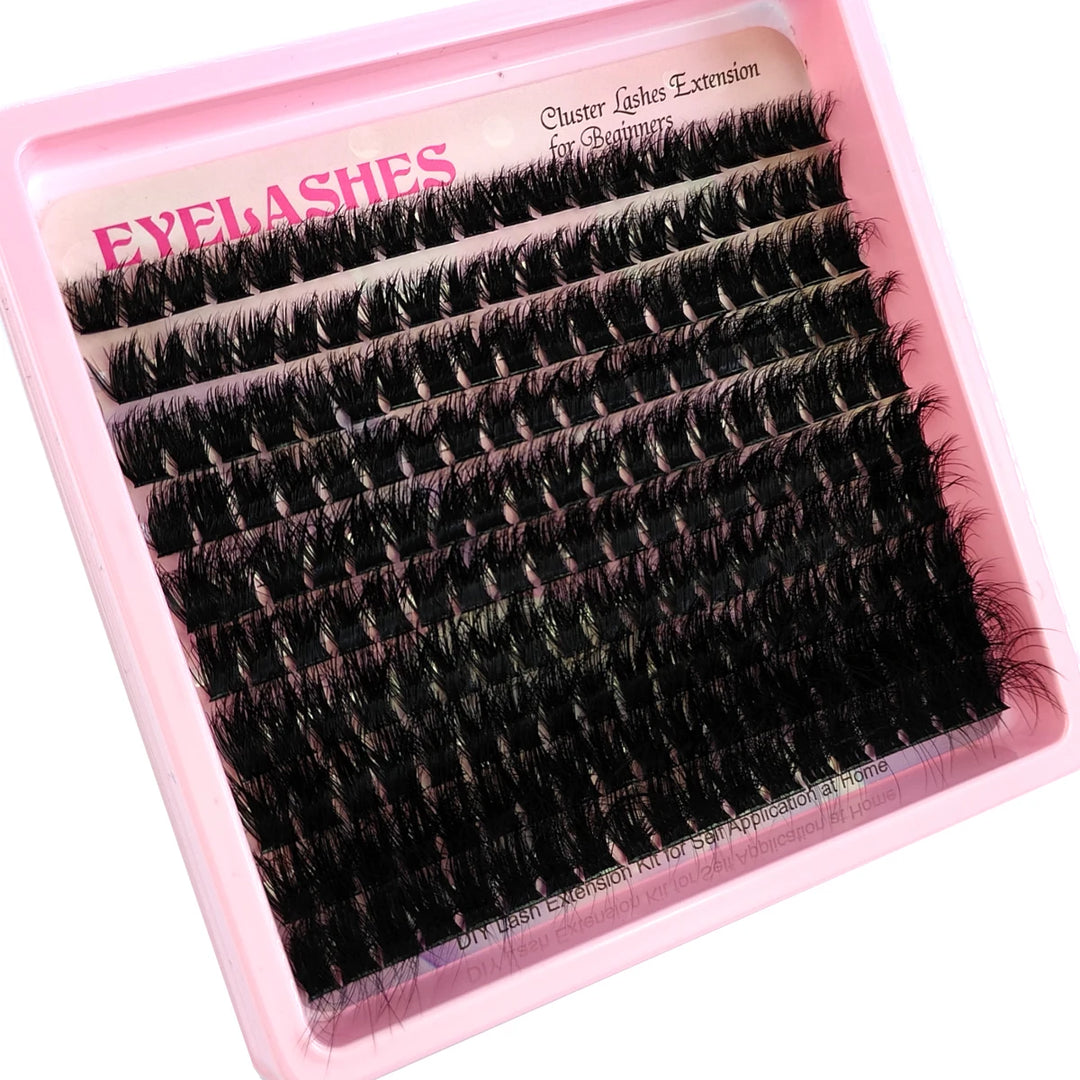 5D Fluffy Lash Clusters – 10–18mm