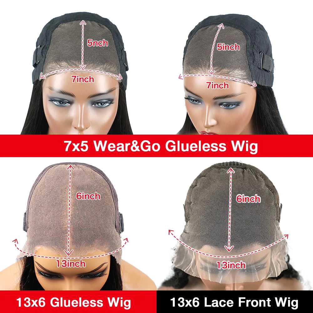 Kinky Curly HD Lace Human Hair Wig